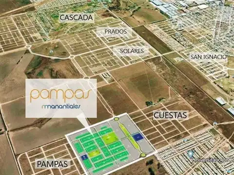 Terreno en Venta en Pampas De Manantiales, USD 59.000
