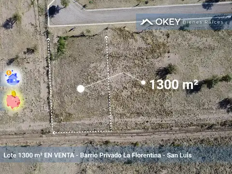 Terreno en Venta en San Luis, USD 23.000