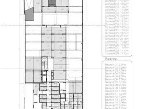 Cochera doble en venta cerca del Rio. En construcción. Balcarce 500