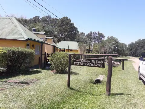 COMPLEJO DE 3 CABAÑAS, QUINCHO, PILETA y COCHERAS