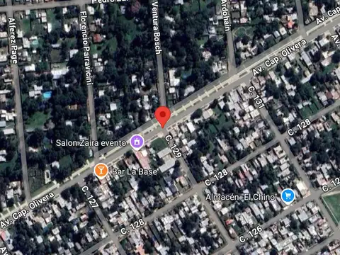 Avenida Capitán Olivera y 129