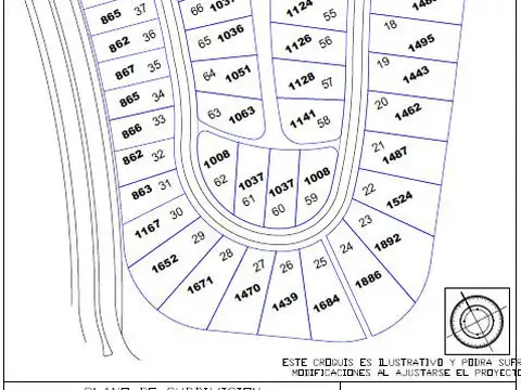 Lote en Marítimo IV Costa Esmeralda
