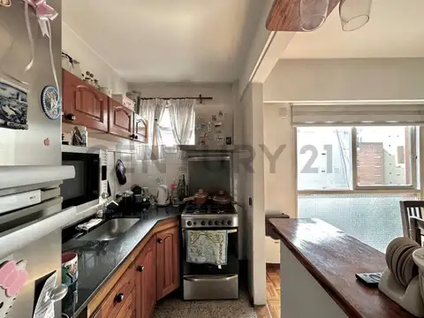 Departamento 2 ambientes con 1 baño