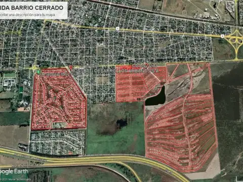 Terreno en Venta 51,50  mts Fondo
