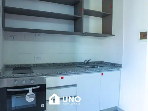 Departamento 2 ambientes con 1 baño