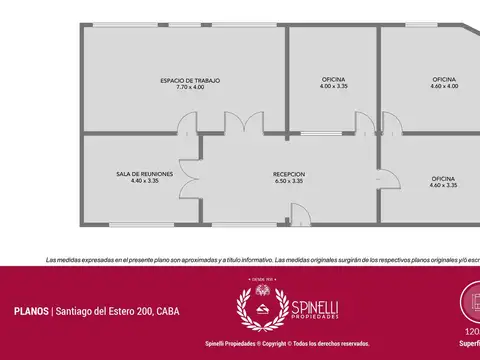 Oficina en Venta 20 años