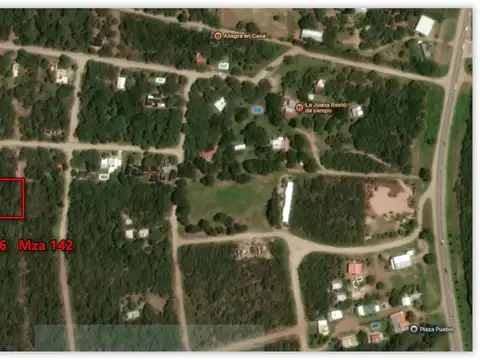 Terreno en Venta de 1652,0 m2