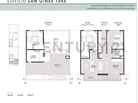 San Gines 1000, Piso 0