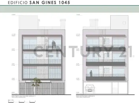 Terreno en Venta 39  mts Fondo