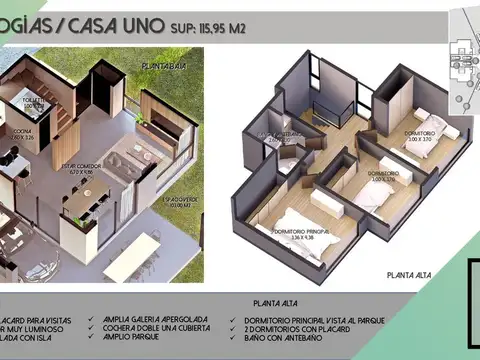 Casa en Venta con 2 cocheras