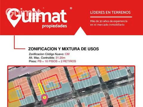 Terreno en Venta en Floresta, USD 890.000