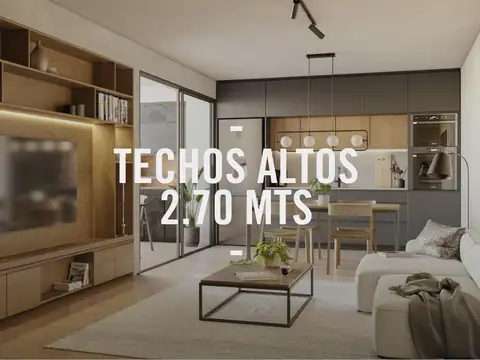 Departamento 3 ambientes con 2 baños