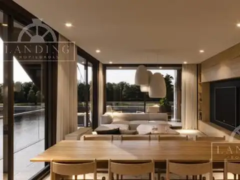 Departamento 3 ambientes con 2 baños