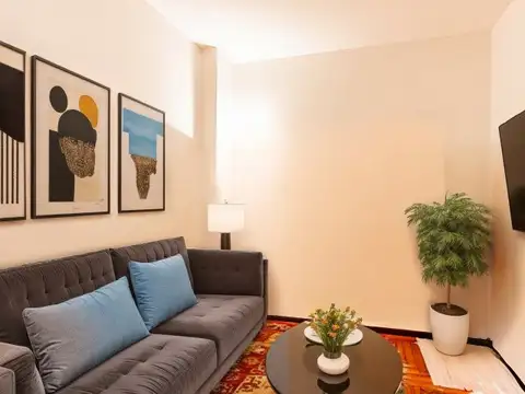 Departamento 2 ambientes con patio en Villa Crespo