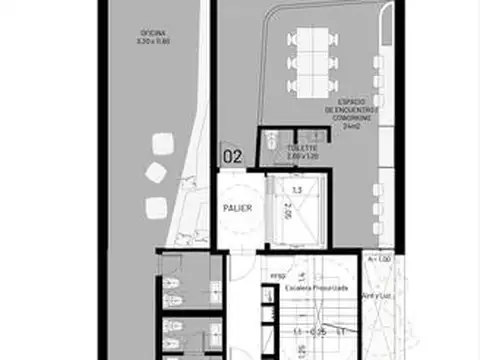 Oficina en Venta en Centro, USD 257.092