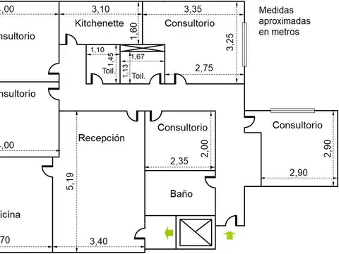 Departamento - Barrio Norte