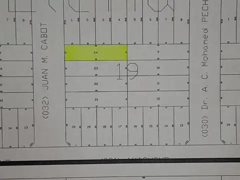 Terreno en Venta 40  mts Fondo