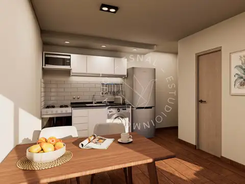 Departamento en Venta de 1 dormitorio