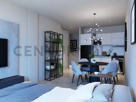 VENTA DEPARTAMENTO MONOAMBIENTE  PATIO CONSTITUCION FINANCIADO EN POZO