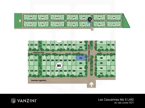 Terreno con amenities en Barrio Cerrado Las Casuarinas, Ibarlucea