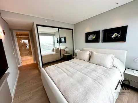 Departamento 2 ambientes con 3 baños