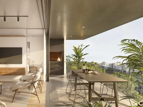 Departamento Monoambiente con 1 baño