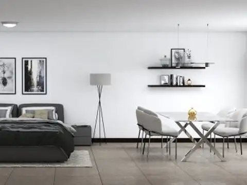 Departamento Monoambiente con 1 baño