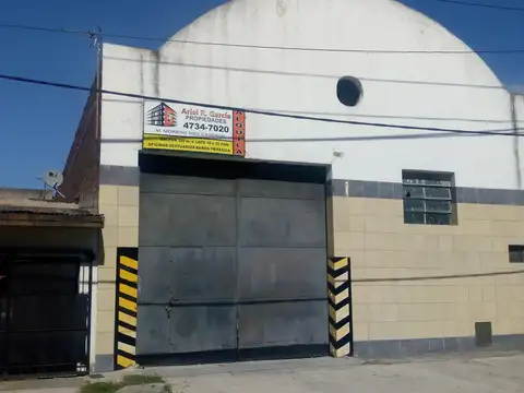 Galpón 350m2 s/Lote 10x30; Zonif: Ind Exclusivo