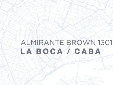 VENTA TERRENO ESQUINA. LA BOCA