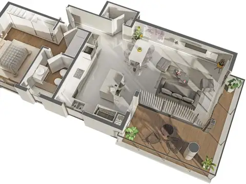 Departamento en Venta en Zona Guemes, USD 193.200