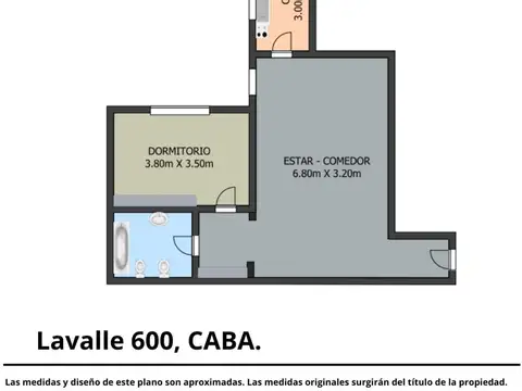 Departamento en Alquiler en Microcentro, USD 1.000