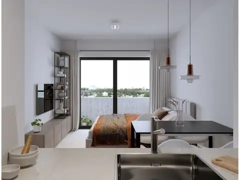 Departamento en Venta de 1 dormitorio