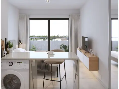 Departamento 2 ambientes con 1 baño