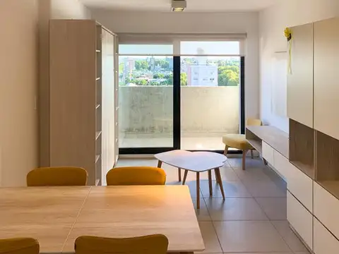 Monoambiente a estrenar,  balcon, amenities, Echesortu