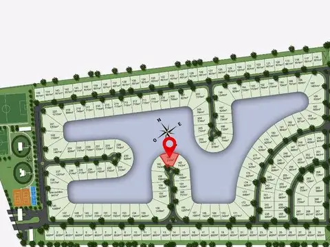 Terreno en Venta de 743,0 m2