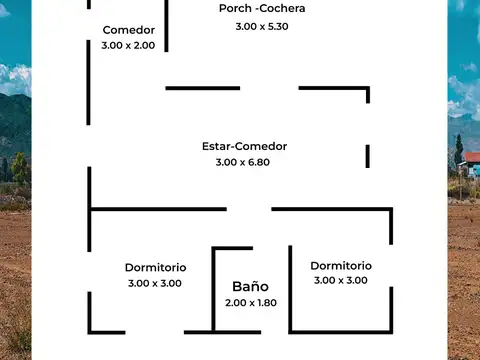 Casa en Venta de 2 dormitorios