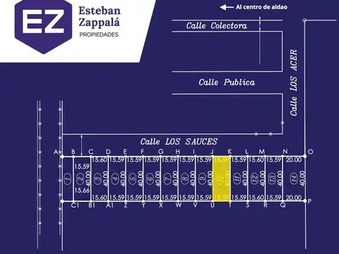 Terreno en Venta en Aldao, USD 32.000