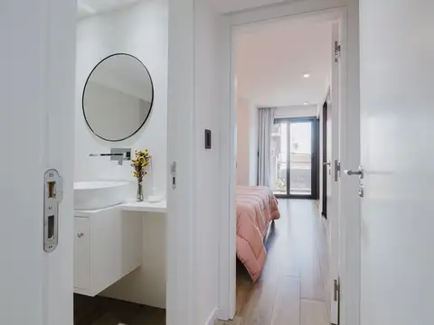 Departamento 2 ambientes con 1 baño