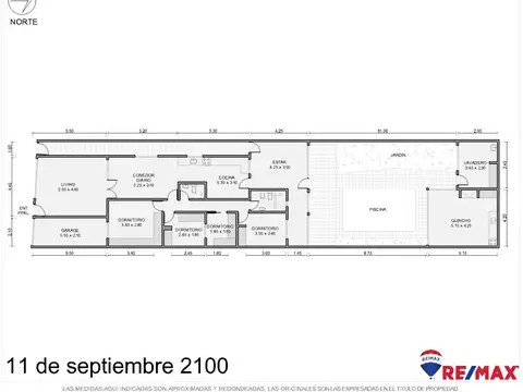 Venta casa 4 amb en Ciudadela con jardín y pileta
