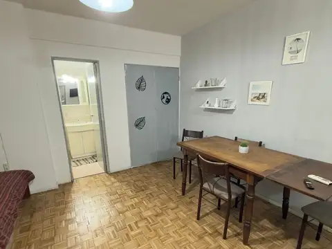Departamento Monoambiente con 1 baño