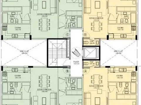 Departamento en Venta de 2 ambientes