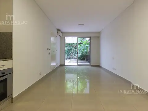 Monoambiente en alquiler en Palermo con patio