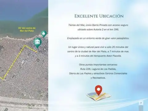 BARRIO PRIVADO TIRRAS DEL MAR ULTIMOS LOTES !