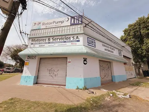 Ov. Lagos 4599 - Local En Esquina Con Galpon En Alquiler - Alvear, Rosario