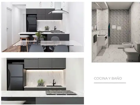 Departamento en Venta de 1 dormitorio