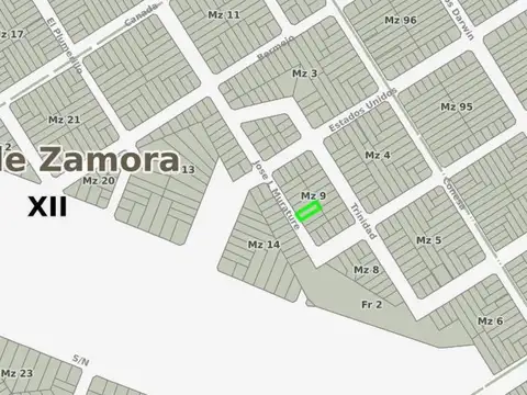 Terreno en Venta en Lomas De Zamora, USD 45.000