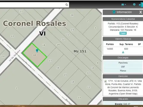 Terreno en Venta en Punta Alta, USD 22.000