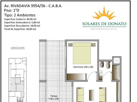AVENIDA RIVADAVIA 9900, Piso 1D