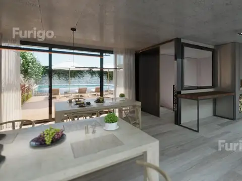 Depto Tipo Casa en Venta de 2 ambientes