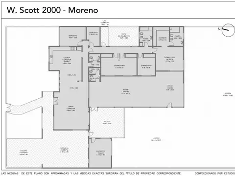 Walter Scott 2000 , Piso No definido